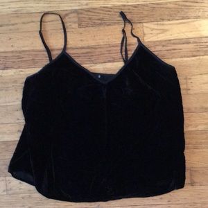 Black Velvet tank top